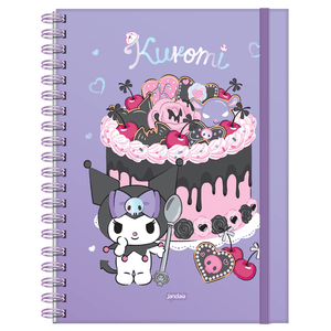 Caderno Universitario Neo 1x1 80 Fls C.D. Jandaia - Kurromi 1